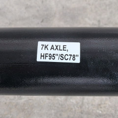 Electric Brake Dump Trailer Axle 7000lbs