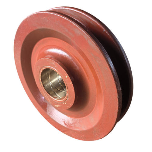 10"x2" Forged Steel Sheave (2.5" Bore)