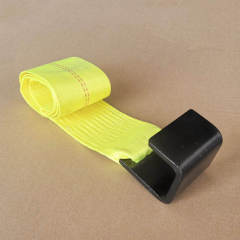 Roll off Dumpster Winch Strap with Flat Hook