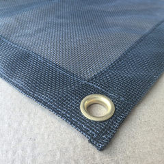 Heavy Duty PVC Coated Roll off Container Mesh Tarp