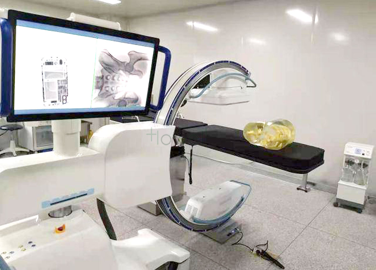 What is the 3D C-arm special operating table? HE-608P