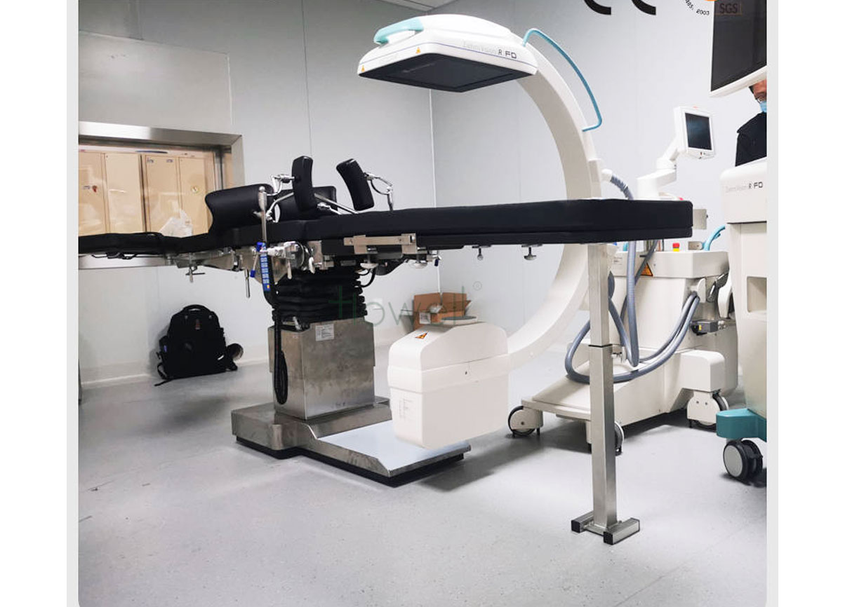 Electro-hydraulic operating table - Carbon fiber material