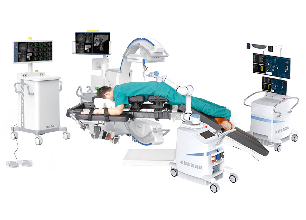 table d'opération pour robot chirurgical