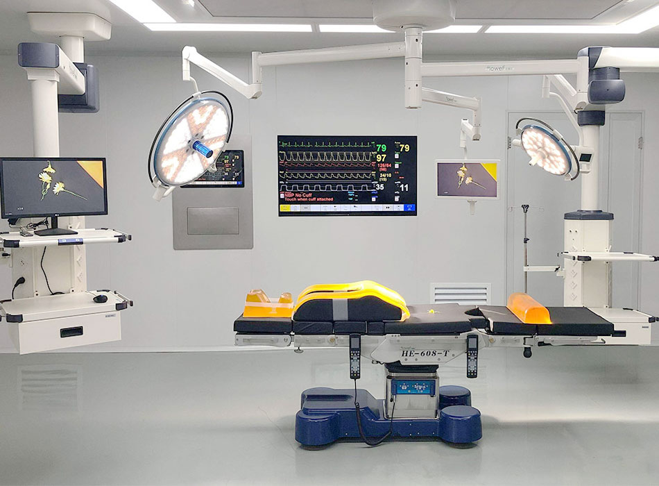 Operating room equipment list for operation theatre