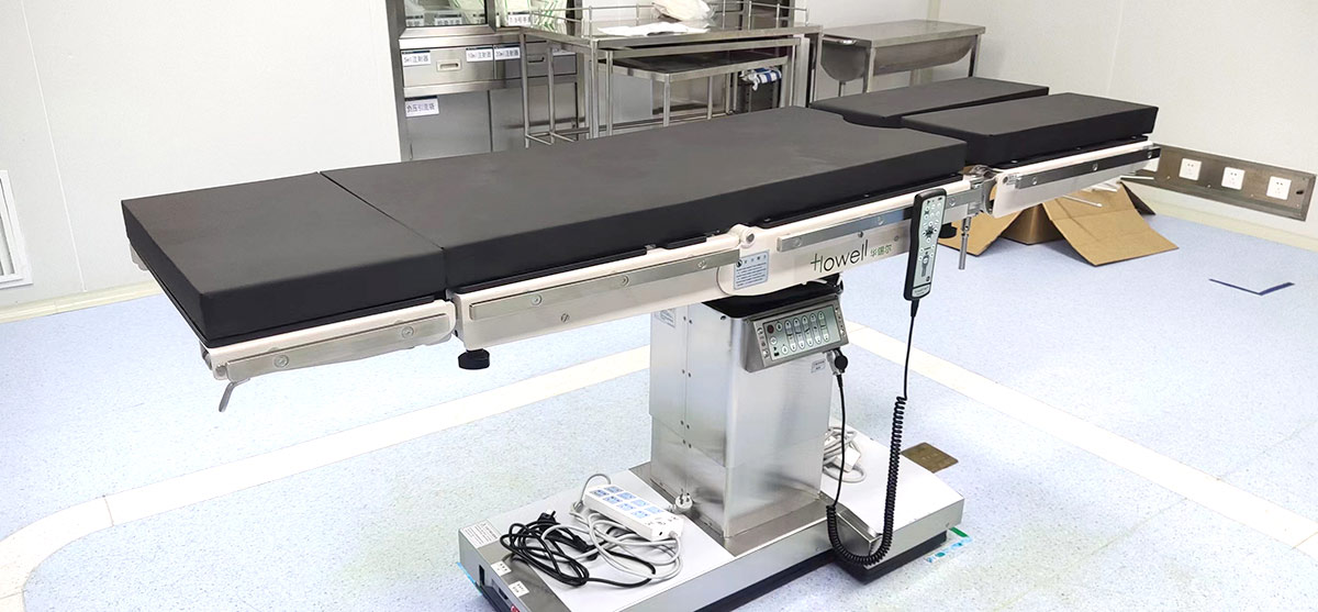 Como limpar e manter a mesa cirúrgica integrada elétrica?