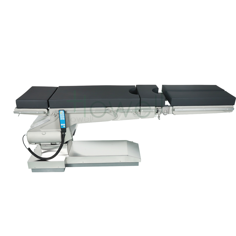 Which operating tables can be paired with a C-arm machine to achieve the best fluoroscopic results?