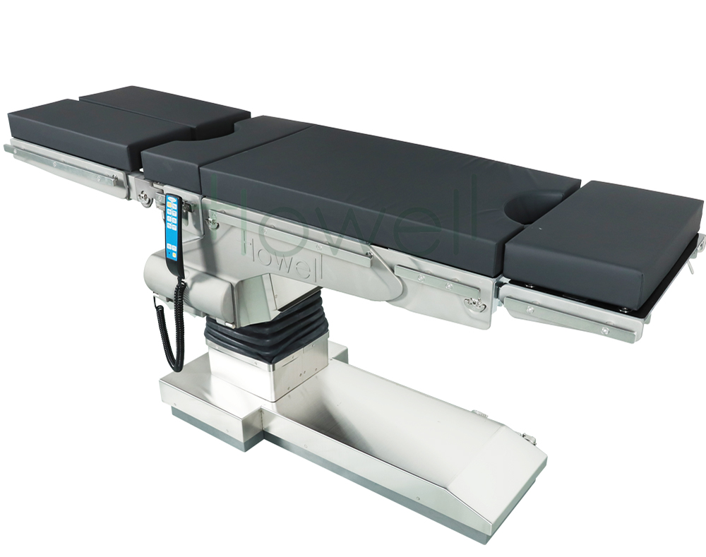 Do X-ray machines and C-arms need to use a carbon fiber operating table for fluoroscopy during surgery?