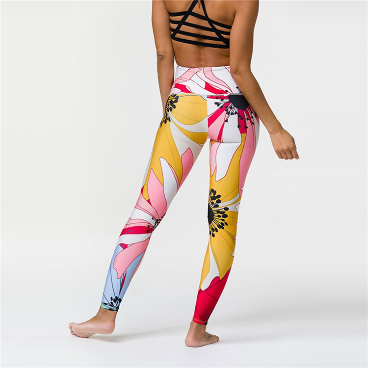 Hot-selling Hot 2022 workout Yoga Wear Autumn New Women's Printed Halter Yoga Fitness Suit