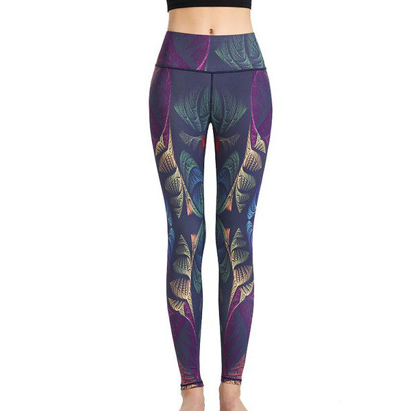 New Yoga Clothes custom Printed workout gymwear Yoga Pants Women's Tight-fitting High-Waist Fitness Pants Sports Pants