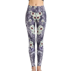 New Yoga Clothes custom Printed workout gymwear Yoga Pants Women's Tight-fitting High-Waist Fitness Pants Sports Pants