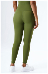 Customer made recycled active sport wear sustainable yoga leggings eco-friendly wrokout pants for women