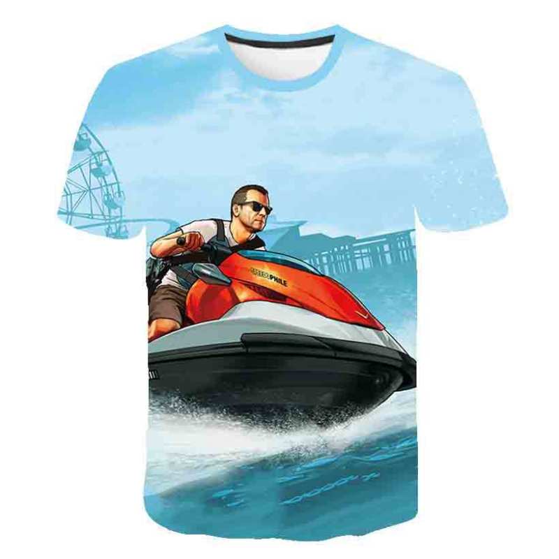 Cheap Sublimation 3D Printed Manufactured Custom Logo High Quality Movie Character T Shirt