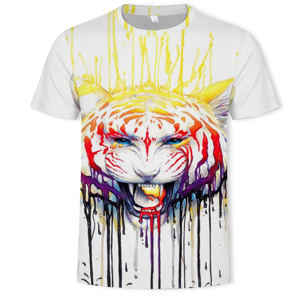 DIY custom Digital tshirt 3d sublimation printing men's t shirt