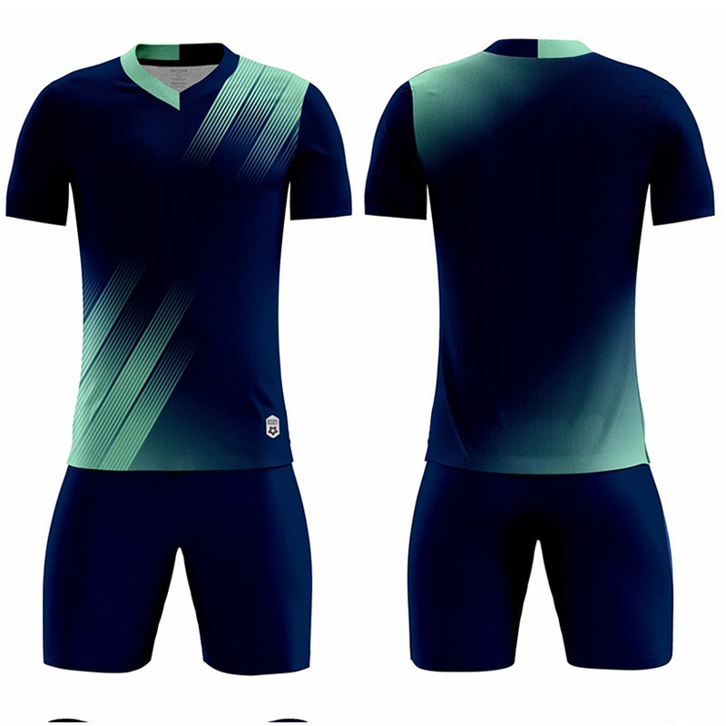 100% Polyester Design Good Price High Quality Men Soccer Jersey digital printing football jersey