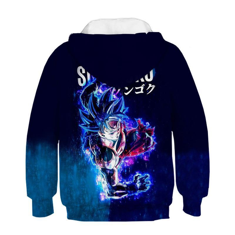 hot sale 3D digital print cartoon anime sublimation hoodies with custom clothing manufacturers