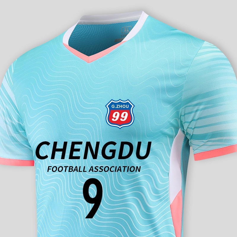 100% Polyester Design Good Price High Quality Men Soccer Jersey digital printing football jersey