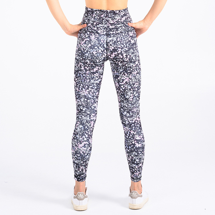 custom sublimation printing high waist yoga pants gym tiktok leggings for women