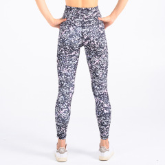 custom sublimation printing high waist yoga pants gym tiktok leggings for women