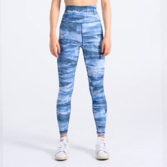 custom sublimation printing high waist yoga pants gym tiktok leggings for women