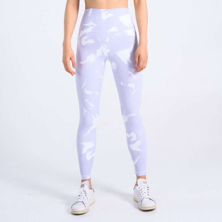 custom sublimation printing high waist yoga pants gym tiktok leggings for women