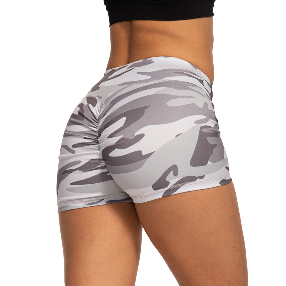 Factory custom printing fitness yoga sport shorts women gym shorts for ladies activewear shorts