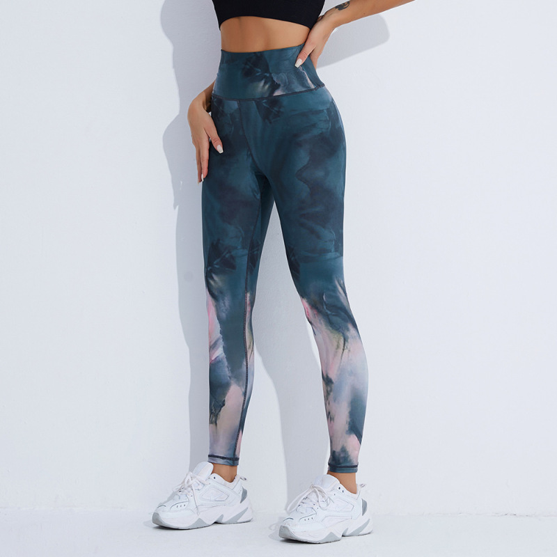 Fashion Lady Sportswear Custom 3D Sublimation Printing Fitness Running Pants Gym Women Leggings