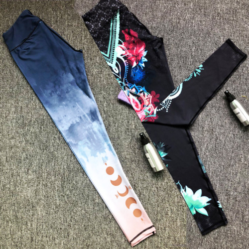 Hot Girls High Waist Fitness Legging Sport Pants Sports For Young Girl Tight Women Gym Oem Wholesale Sublimation Yoga Leggings