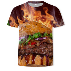 Polyester spandex Men Custom digital sublimation all over Printed Cotton custom 3d T shirt with custom t shirt printing