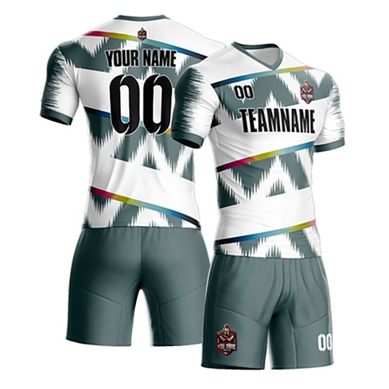 Hot Sale Sublimation Football Uniform plain blank OEM Custom made Soccer Jersey soccer uniform