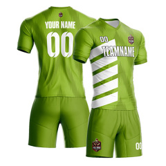Hot Sale Sublimation Football Uniform plain blank OEM Custom made Soccer Jersey soccer uniform
