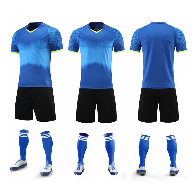 Custom Sublimated Soccer Team Uniform Football Jersey Shirt Design Sublimation Reversible Custom Soccer Uniform