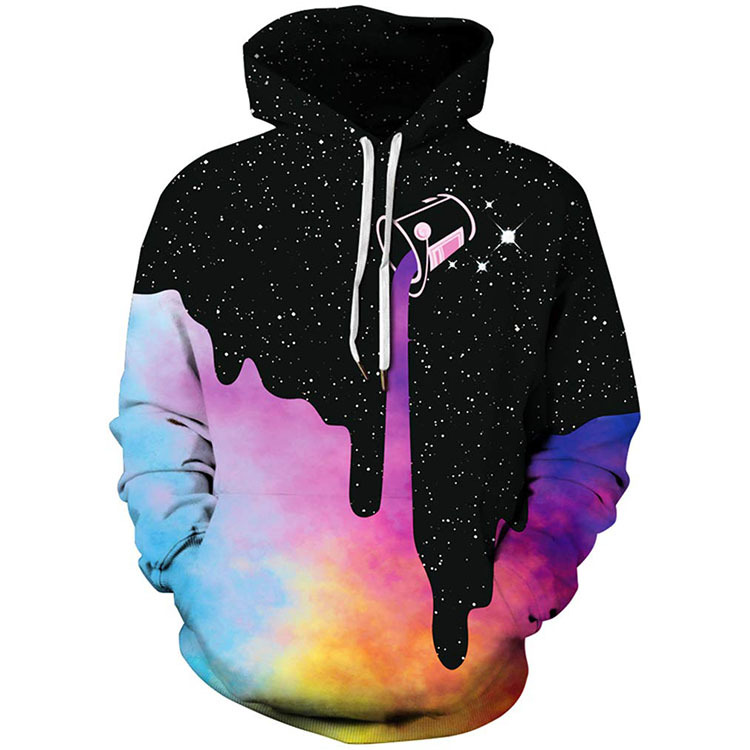 Fashion Oversized 3d Printed Hoodies Jumper Full Dye New Design Wholesale Men Sweatshirts Polyester Blanks Sublimation Hoodies