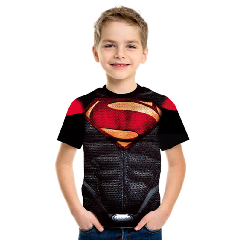 Hot Sale 3D Digital Print Sublimation kids T Shirt With Custom Sport shirt for kids