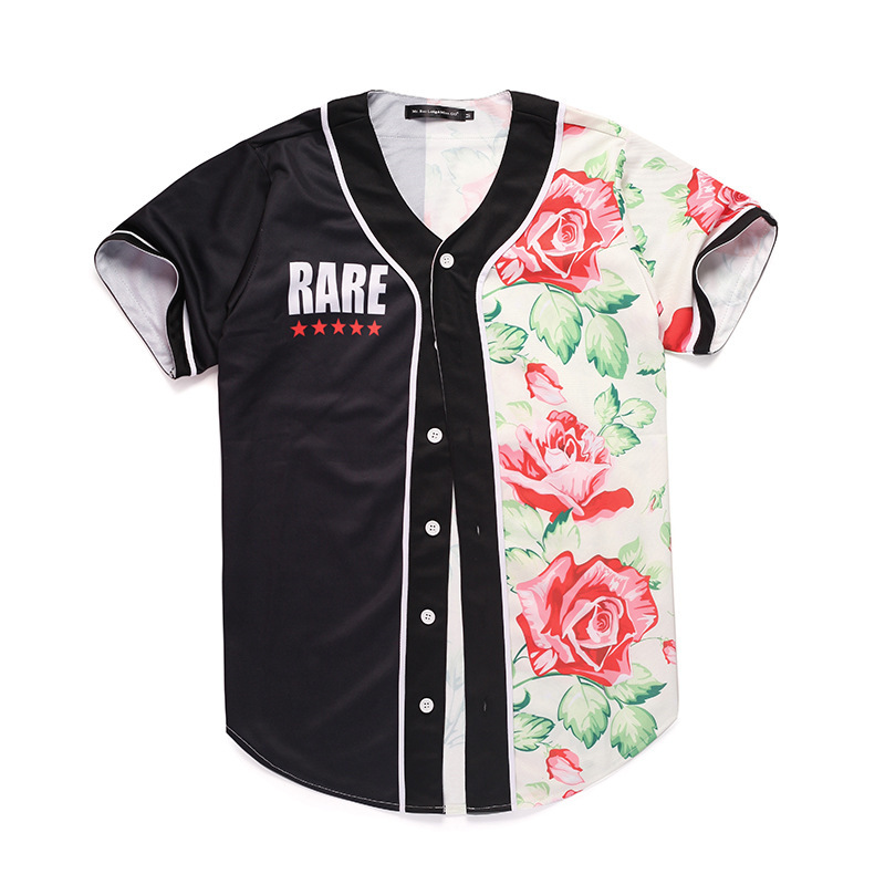 Wholesale sublimation team name and number printed striped line sports baseball uniform jacket women's men's baseball jersey