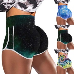 Wholesale Custom print Booty Shorts Workout Fitness Yoga Gym Shorts Biker Shorts Women