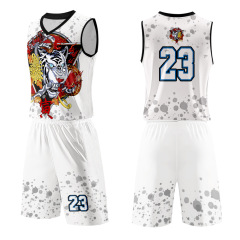 Latest Design Basketball Jersey With Sublimation Best Quality Wholesale Basketball Uniforms For Sale