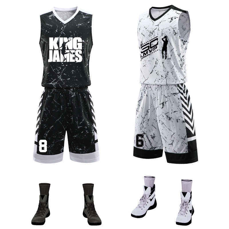 Latest Design Basketball Jersey With Sublimation Best Quality Wholesale Basketball Uniforms For Sale
