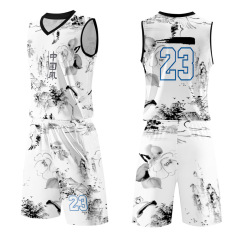 Latest Design Basketball Jersey With Sublimation Best Quality Wholesale Basketball Uniforms For Sale