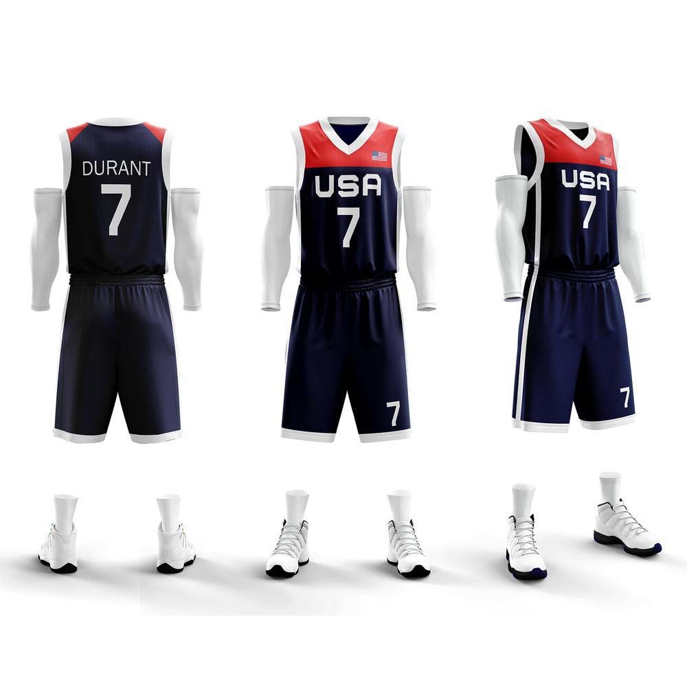 Men Professional Breathable Latest Custom Basketball Jersey Design Plain Basketball Jerseys Uniform Set
