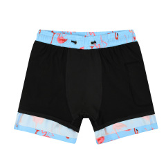 Custom Wholesale Recycled Polyester 3D Printing Graphic Breathable Soft Men Swim Street Wear Board Shorts