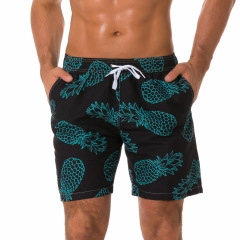 High Quality Quick Dry Recycled Polyester Custom Pattern Men's Surf Board Short, Swim Trunk with Custom Logo