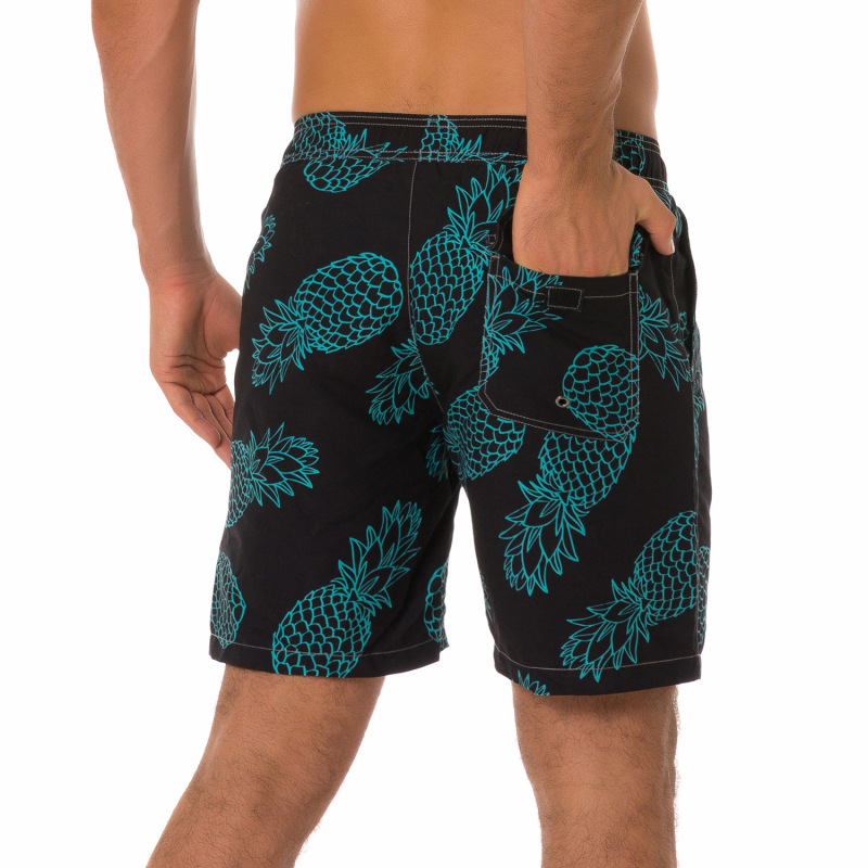 High Quality Quick Dry Recycled Polyester Custom Pattern Men's Surf Board Short, Swim Trunk with Custom Logo