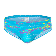 Custom Spandex Polyester Men Swim Briefs Summer Men's Beach Wear Print Trunks