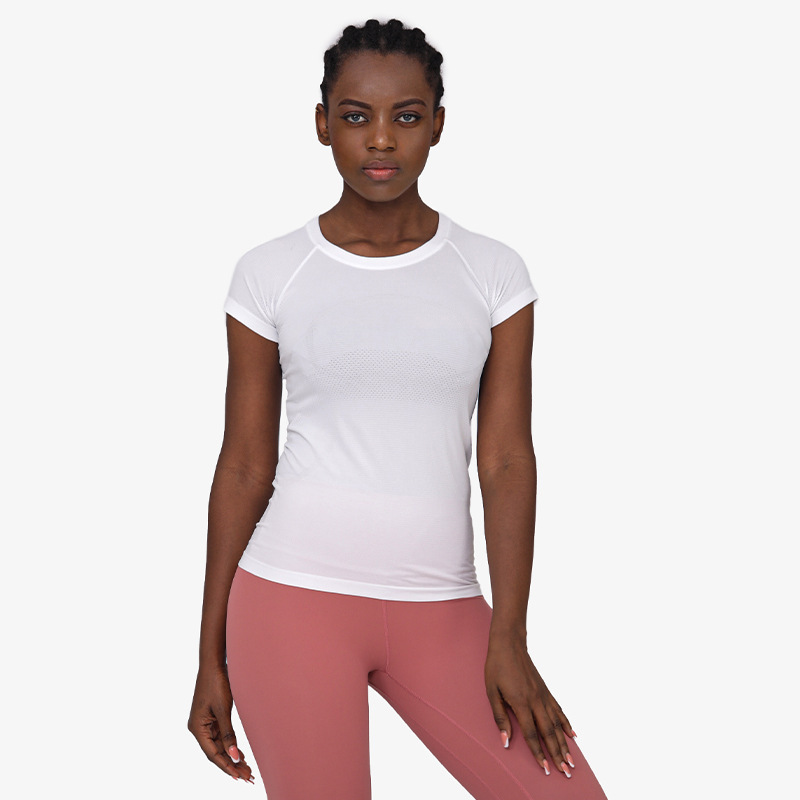 Quality Wholesale Running T Shirts Ladies Workout T Shirt Yoga Sport T Shirt