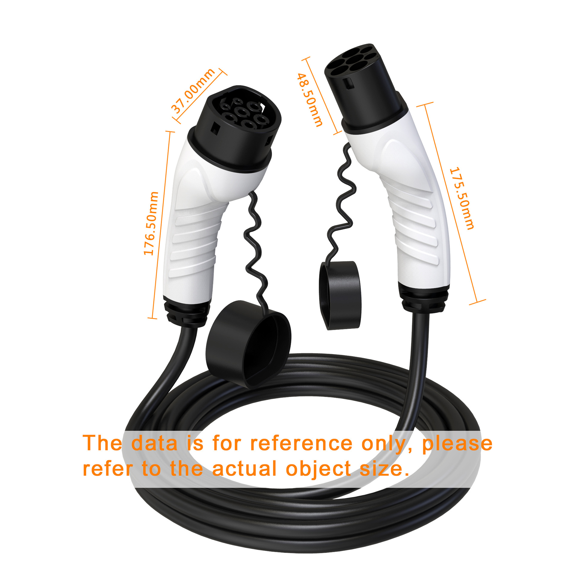 Lodalink EV Charging Cable Type 2 to Type 2 16A 1 Phase 15m