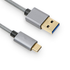 Lodalink USB-C Type A to C USB 3.0 Black Cable