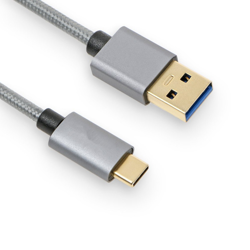 Lodalink USB-C Type A to C USB 3.0 Black Cable