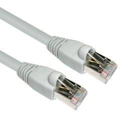 Lodalink Cat6a Snagless Shielded (STP) Ethernet Network Patch Cable-White