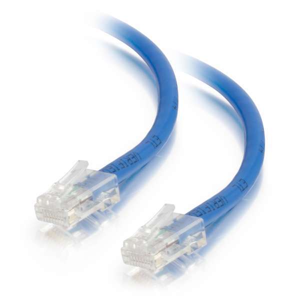 Lodalink Cat5E Non-Booted Unshielded (UTP) Ethernet Network Patch Cable-Blue