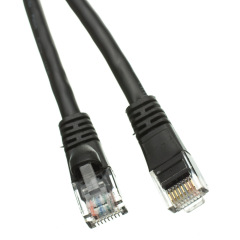 Lodalink Cat6 Snagless Unshielded (UTP) Ethernet Network Patch Cable - Black